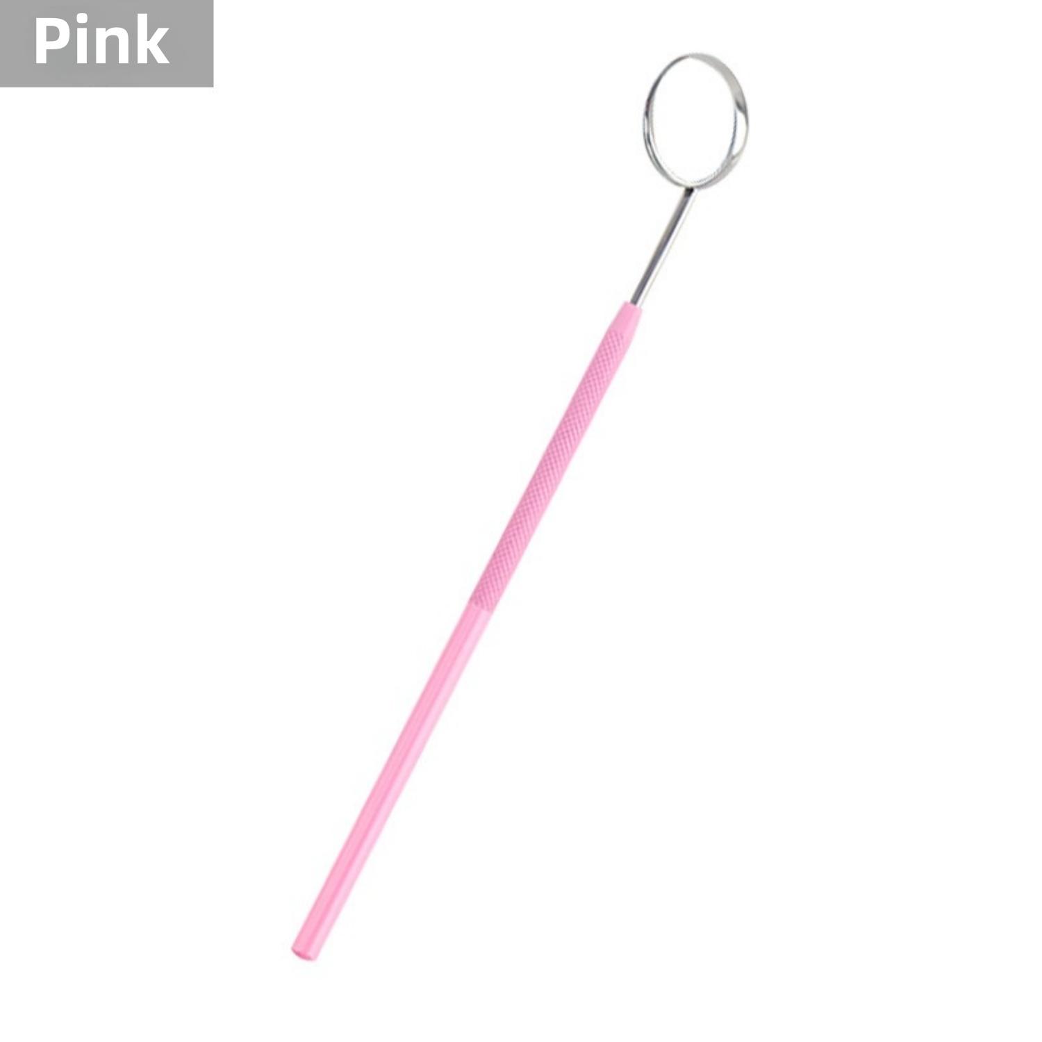 

Durable And Safe Dental Lab Mouth Mirror Reflector Odontoscope Multifunction Checking Oral Detachable Stainless Steel Handle 8 Colors