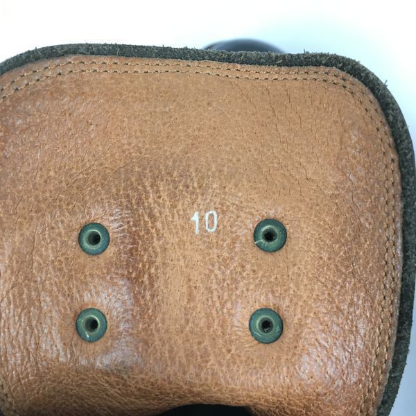 CESARE PACIOTTI Italy Made Vintage Zip Middle Boots Size 10 27.5-28.0-28.5 Black(USED)