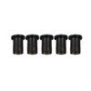 10pcs Motorcycle M4 M5 M6 Metric Rubber Windshield Windscreen Screws Bolts Nut Metric Rubber Well Nuts Fastener Screws