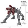 HOT TV Plante Carnivore Géant Diable Demogorgon Vecan Modèle Blocs de Construction Briques Jouet de Construction Pour Enfants Cadeau d'Anniversaire MOC
