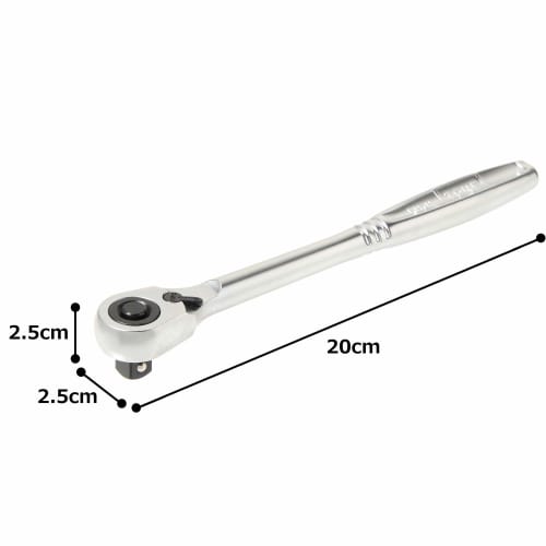 Tone Ratchet Handle (Hold Type), RH3H, 9.5mm (3/8") Drive