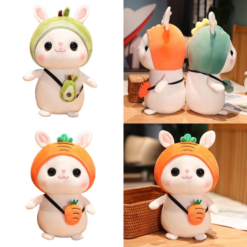 8/15.7in Rabbit Plush Toys | Soft Stuffed Animal Dolls | Kids Gift
