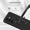 Noble Fashion Solid Colour Shockproof Protective Liquid Silicone Case For Samsung Galaxy A56