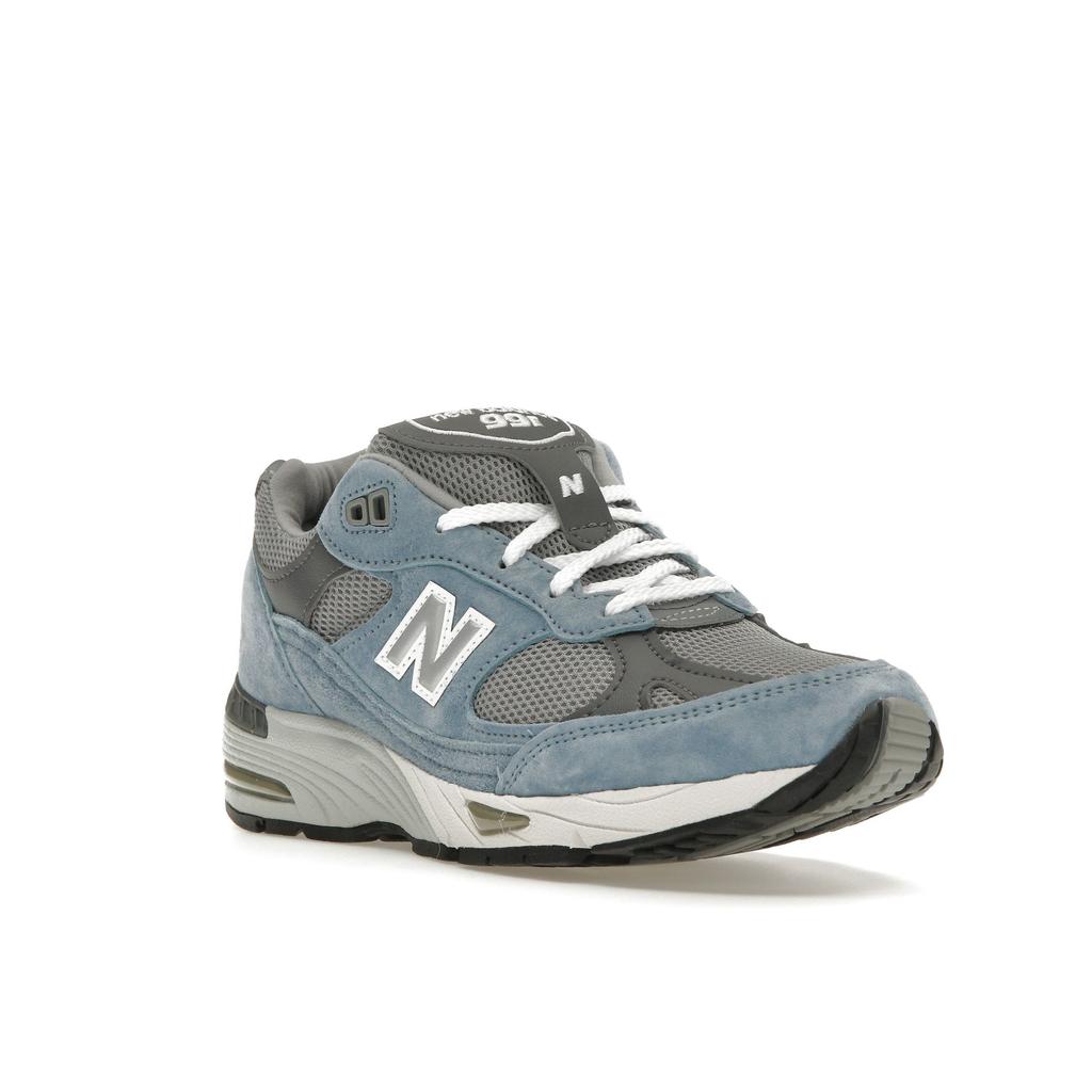New Balance 991v1 Made in England Dusty Blue Damen Sneakers Alloy Smoked-Pearl W991BGG