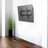 Asahiwood WALL FIT MOUNT TV Wall Mount Bracket, Tilt Type, 40-70 inch, Black, 65cm (W) x 3.8cm (D) x 43cm (H), VESA Mount 75-600mm (W) x 75-400mm (H),