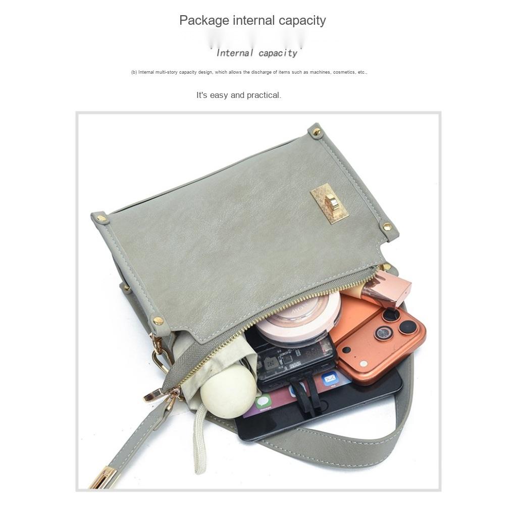 Crossbody Bag Women Faux leather Adjustable Strap Daily Commute