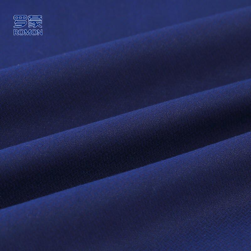 Romon Men's 100% Cotton Long-Sleeve Business Casual Shirt