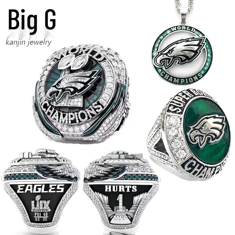 2024-2025 Eagles Championship Women's Ring - Philadelphia FOLES Edition