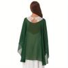 Nuova Sciarpa Lunga in Chiffon Sottile Monocolore Protezione Solare Traspirante Donna Stola Lunga Disponibile in Più Colori