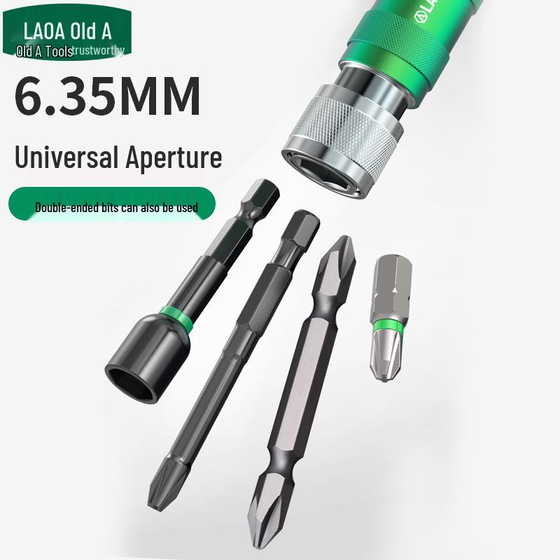Universal Multi-Angle Bit Extension Adapter for Electric Screwdrivers