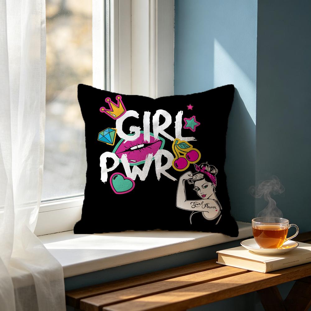Art FFloral Inspirational Text Cushion Cover Cushion Cover Set Pcs X X X Pillowcase Decorative Sofa Home Decor