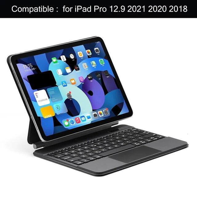 For Magic Backlit Keyboard Mouse Wireless 2022 for IPad Air 4 Air 5 Case for IPad Pro 11 2021 2020 Pro 12.9 Cover