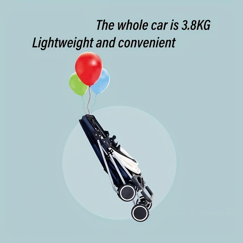 1 carucior usor pentru caini cu design pliabil - Bucurati-va de aventurile in aer liber cu prietenul tau cu blana