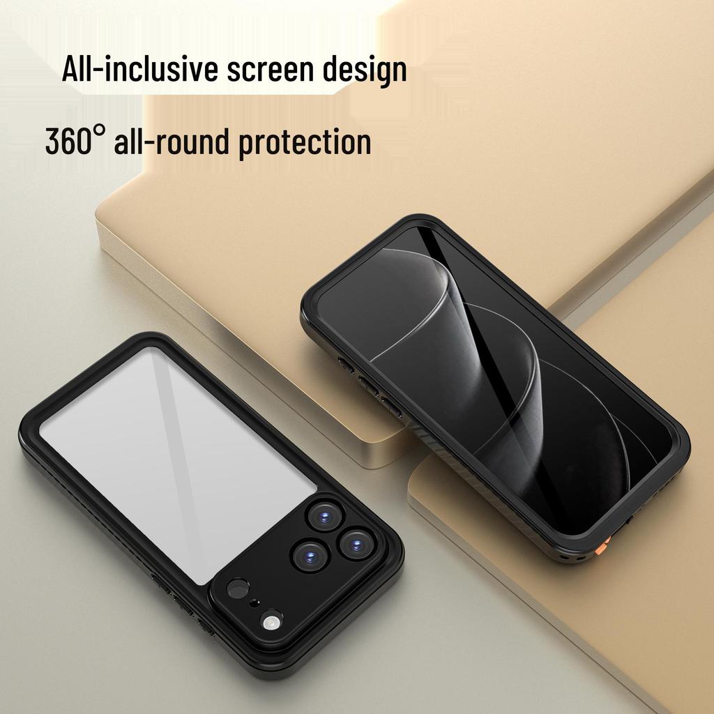 Red Pepper Waterproof & Drop-Proof Case for iPhone 17 Pro Max