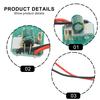 Power Control Board Brushless Lithium Drill For Handheld Drilling Overvoltage Protection ABS And Metal Construction Pcb