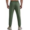 Men Casual Lightweight Stretch Quick Dry Pants Elastic Waist Zipper Pocket Breathable Sports Trousers for Everyday Wear