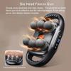 Fascia Gun Muscle Massager Gun High Frequency Back Waist Massage Machine Six-head Body Shoulder Professional Fascia Massage Gun