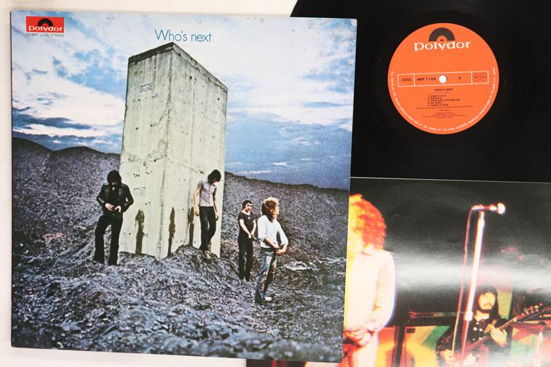 LP Record WHO Whos Next MPF1106 POLYDOR 1977 Japan Rock Used