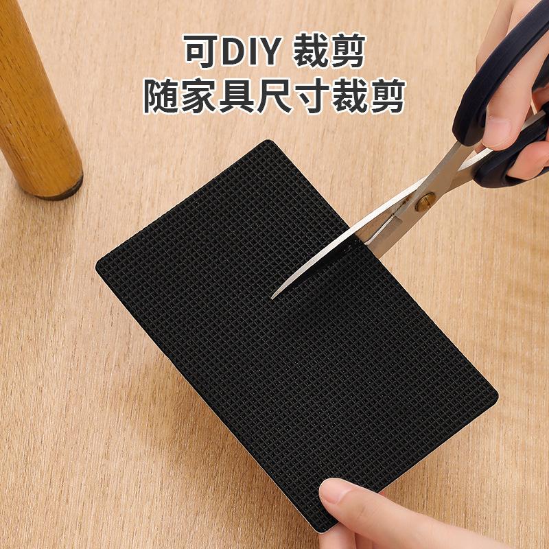 Rubber Pads for Chair Leg Furniture Anti Slip Mat Bumper Damper Self Adhesive Table Feet Protector Floor Protector Pads Hardware