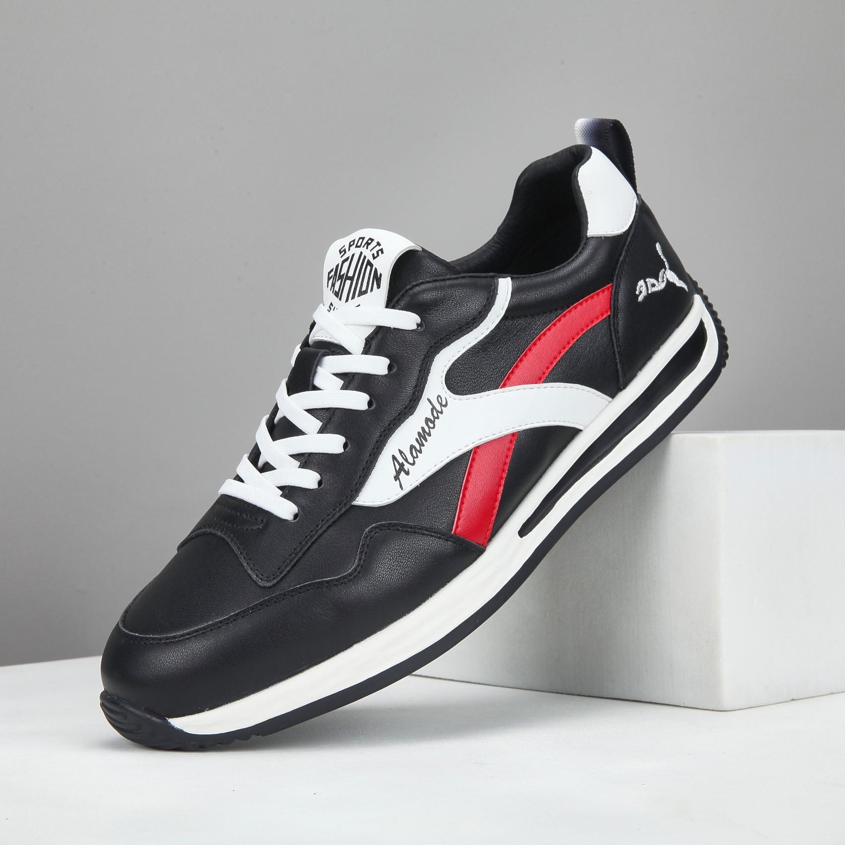 

Ретро мужские белые кожаные кроссовки «Форрест Гамп» 39