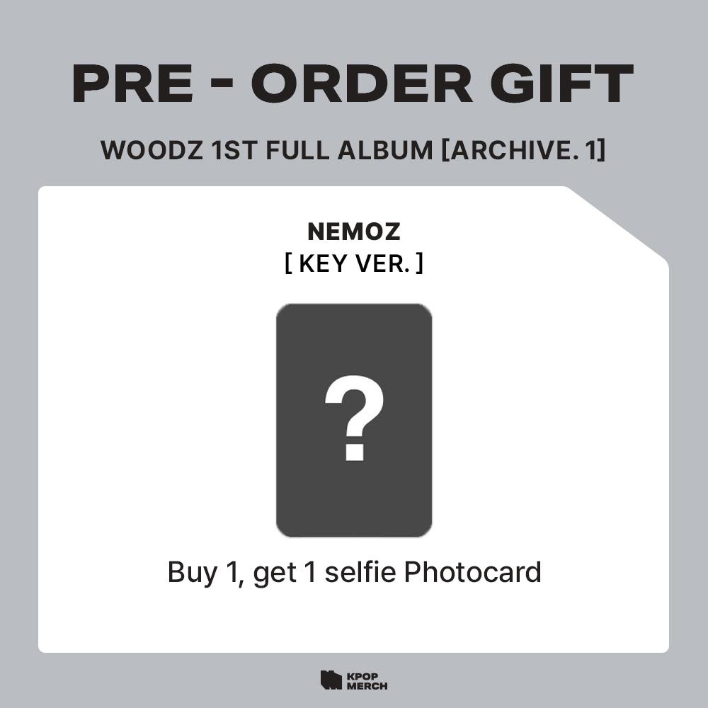 [Pre-order] WOODZ - 1st Album : Archive. 1 (Key Ver.)(Limited)