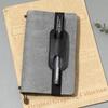 Creative PU Leather Pen Clip Holder Elastic Band Design Portable Pen Organizer for Notebook Diary Work Travel Use