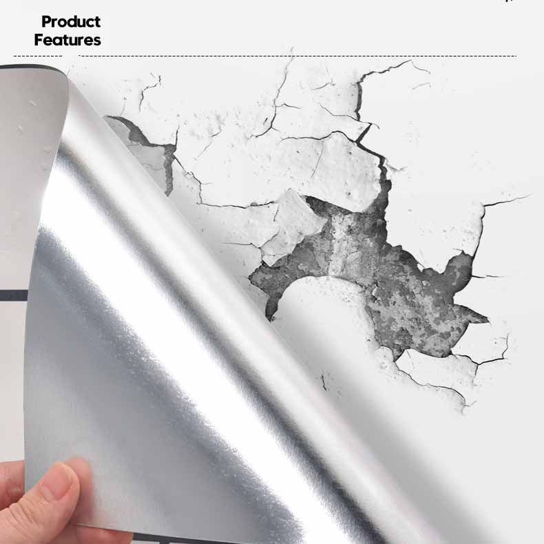 Self-adhesive PVC Faux Marble Tile Sticker Waterproof Peel-and-stick Wall Decal for Kitchen Backsplash Bathroom Decor