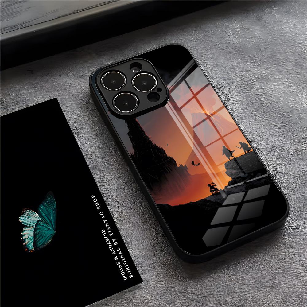 T-The L-Lord OF -The Rings Phone Case For IPhone 17 Pro Max 15 Pro 16 14 Plus 12 13 Mini 11 Pro Shockproof Glass Cover