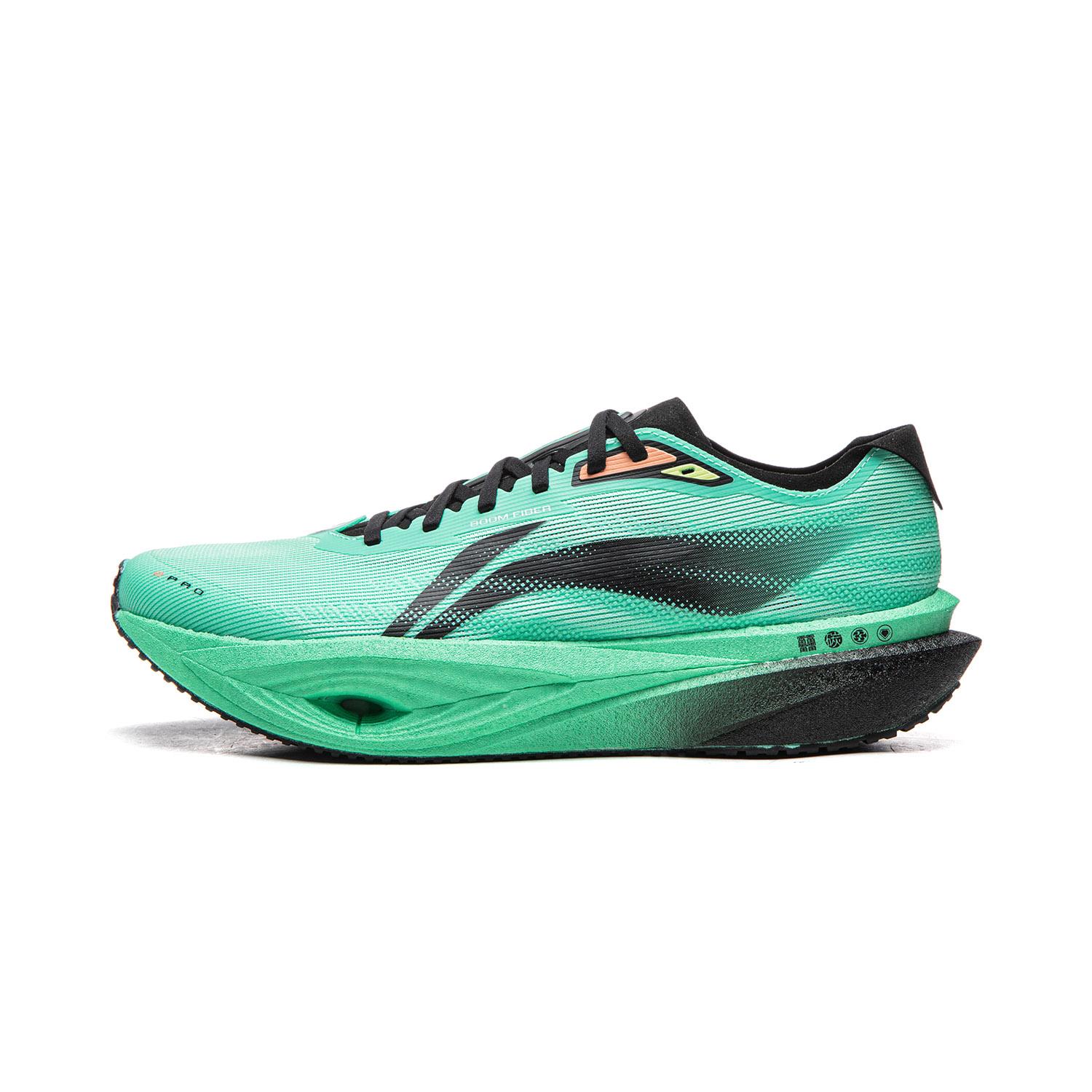 Li Ning Wind Pro 2 Low top Running Shoes Unisex Fluorescent Ice Cyan ARPW009-10 37