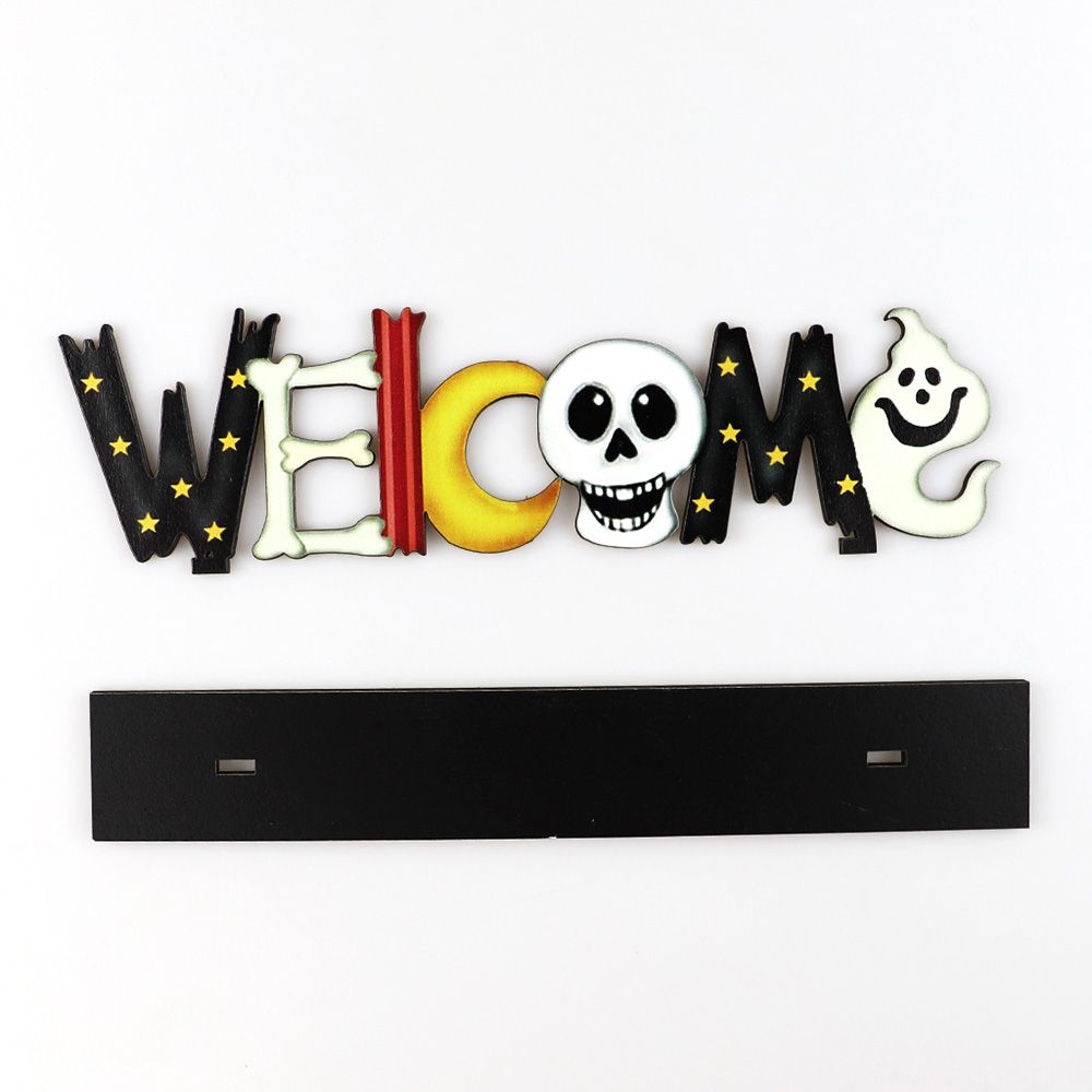 Party Table Decor Pendant Sign Backdrop Table Decoration Halloween Decoration Letters Ornaments