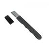 Mini Metal Portable Knife & Shear Sharpener with Lid - Tungsten Steel Diamond Ceramic for Kitchen & Garden All Blades