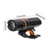 Bike Integrated Headlight Tail Light USB Chargeable High Brightness 6 Mode Night Riding Equipment