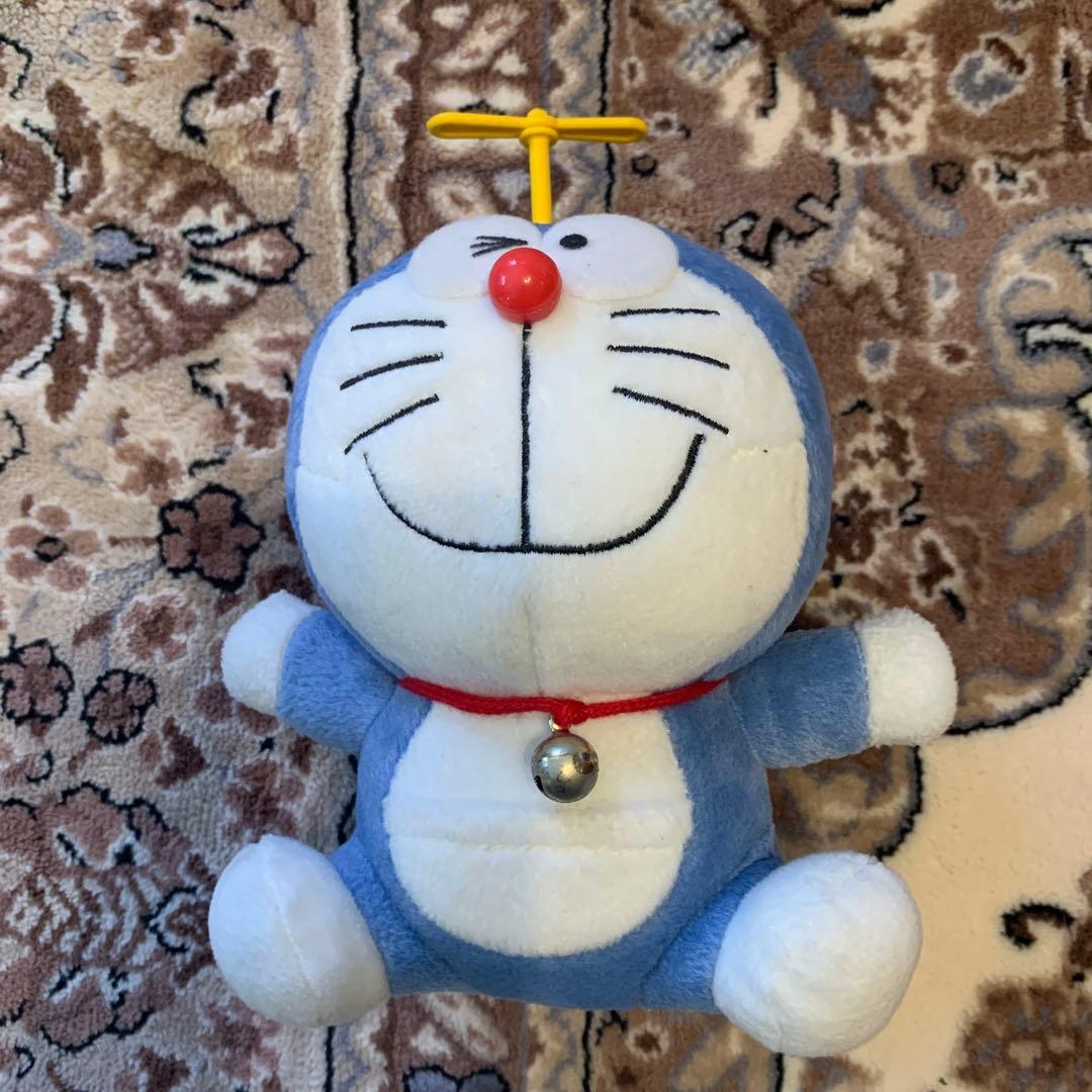 Doraemon stuffed toy with propeller approx. 25cm