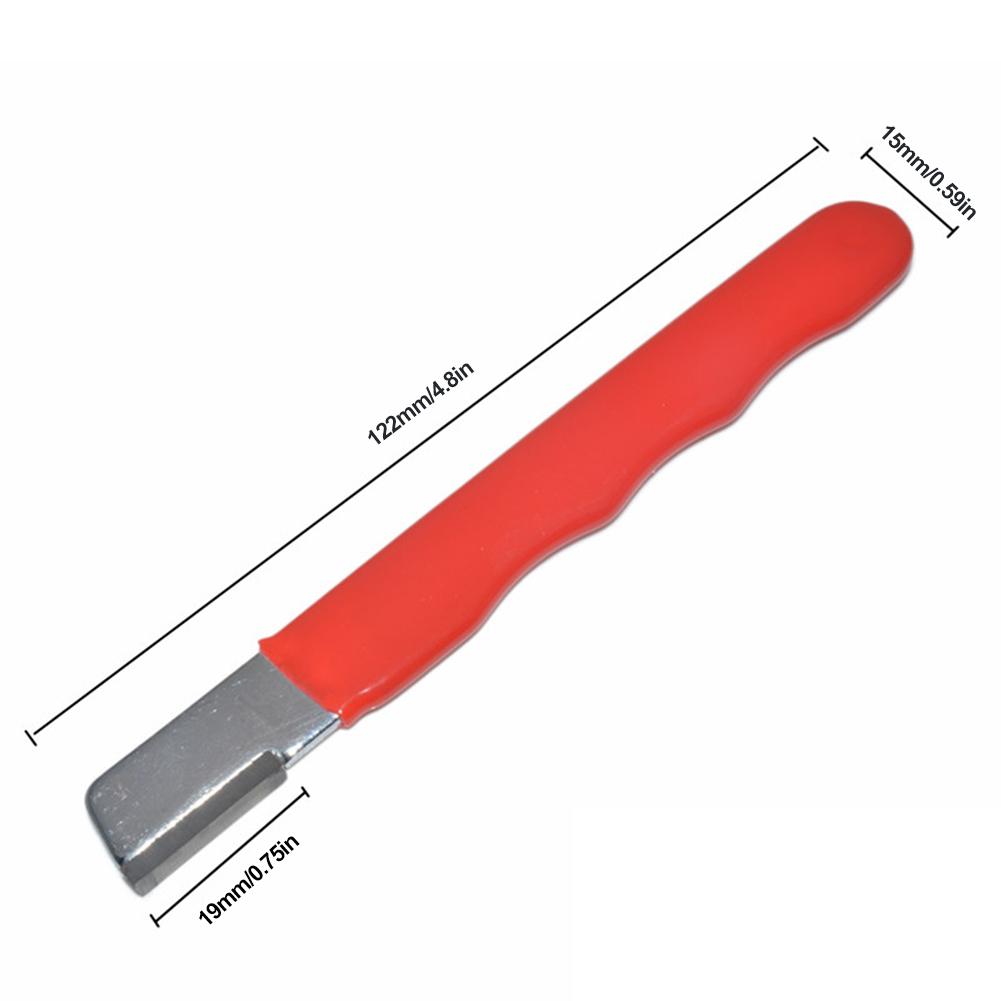 Metal Knife Pruning Sharpening Stone Handheld Garden Shear Scissors Sharpener with Lid Mini Portable Knife Sharpener Grindstone