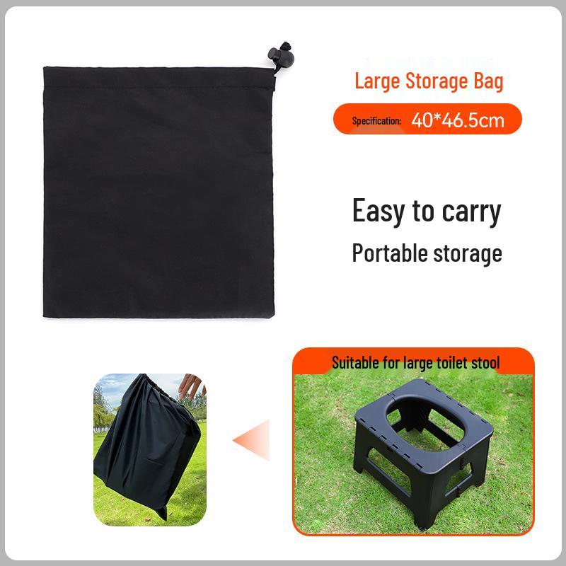 Sammenleggbart telt og utendørs toalettilbehørssett med koagulant