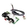 3.5Mm Audio Socket Dual Av Lotus Socket Input To Xh2.54-3P Output Adapter Small Board For Audio Cable Rca Lotus Socket