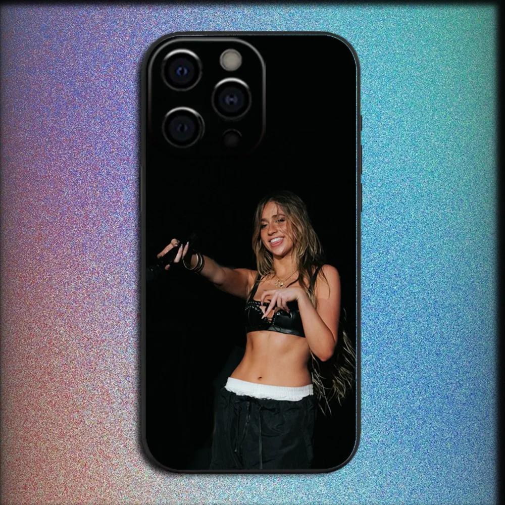 Sängerin Tate McRae Handyhülle Für iPhone 17 16 15 11 12 14 13 Pro Max Mini X XS XR 7 Plus 16E Air Stoßfeste Silikonhülle Funda