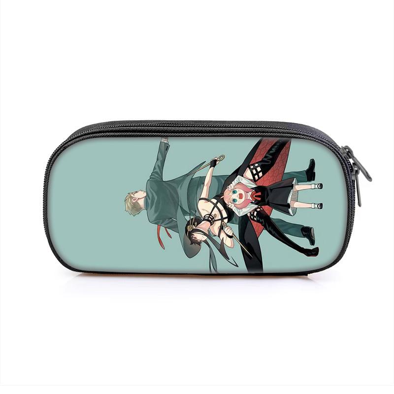 SPY×FAMILY Federmäppchen vielseitig Cartoon große Kapazität beliebtes Produkt, bestes Geschenk für Jungen und Mädchen zum Schulanfang und Geburtstag