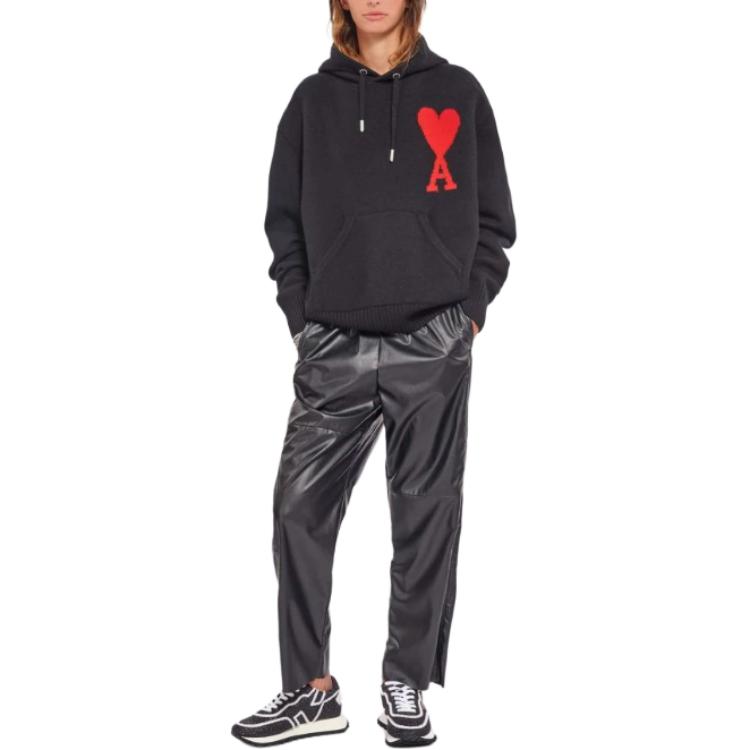 Ami Paris Ami De Coeur Hoodie UKS802KN0018-009