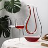 Transparente Schräge Weingläser Kristallgläser Konkave Bodenkelche Haus Französische Rotweingläser Champagnerkelch Barzubehör