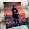 Blanket Large Messi Blankets & Throw Blanket for Sofa Luxury Bedding Fluffy Soft Blankets Characters Cobija Home and Decoration
