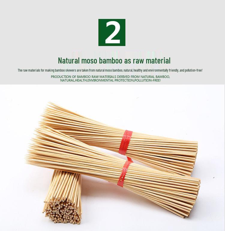 Barbecue Bamboo Skewers: 3.0mm X 15-40cm for Lamb & Mala Tang