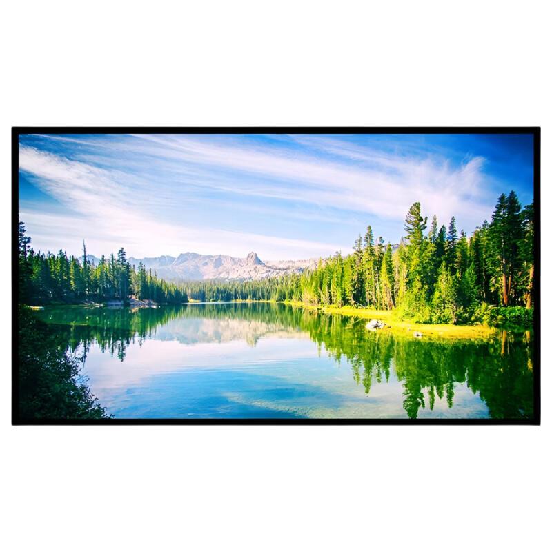 IN&VI 72-Inch Acoustically Transparent Fixed Frame Projector Screen