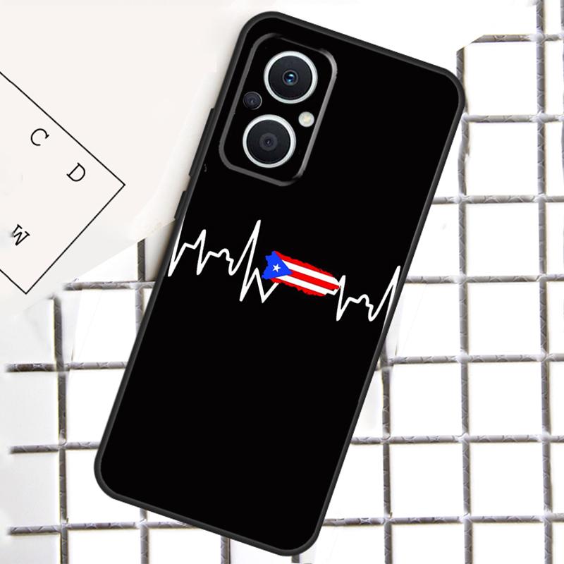 Puerto Rico Flag Phone Case For OPPO Reno 8T 7 8 Lite 14F 14 13 12 11 F 10 Pro OPPO Find X8 X6 X5 X9 Pro Cover
