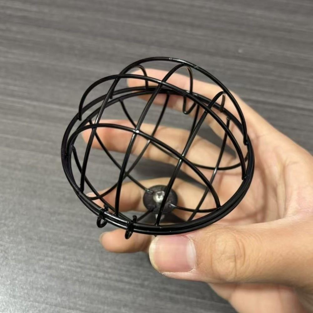 5 MM Screw Hole Metal Suet Ball Holder Closed Design Rust Resistant Bird Feeder Holder Round Squirrel Proof Chit Ball Holder