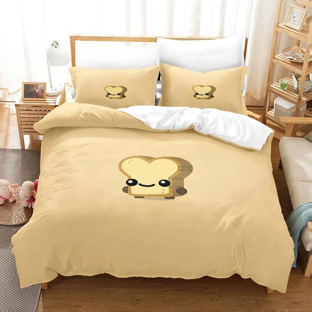 3D Kawaii Game Boomerang Fu Beddengoed Set Enkele Tweepersoons Volledige Queen King Size Beddengoed Set Volwassen Kind Slaapkamer Dekbedovertrek Sets Huis Textiel Gereedschap