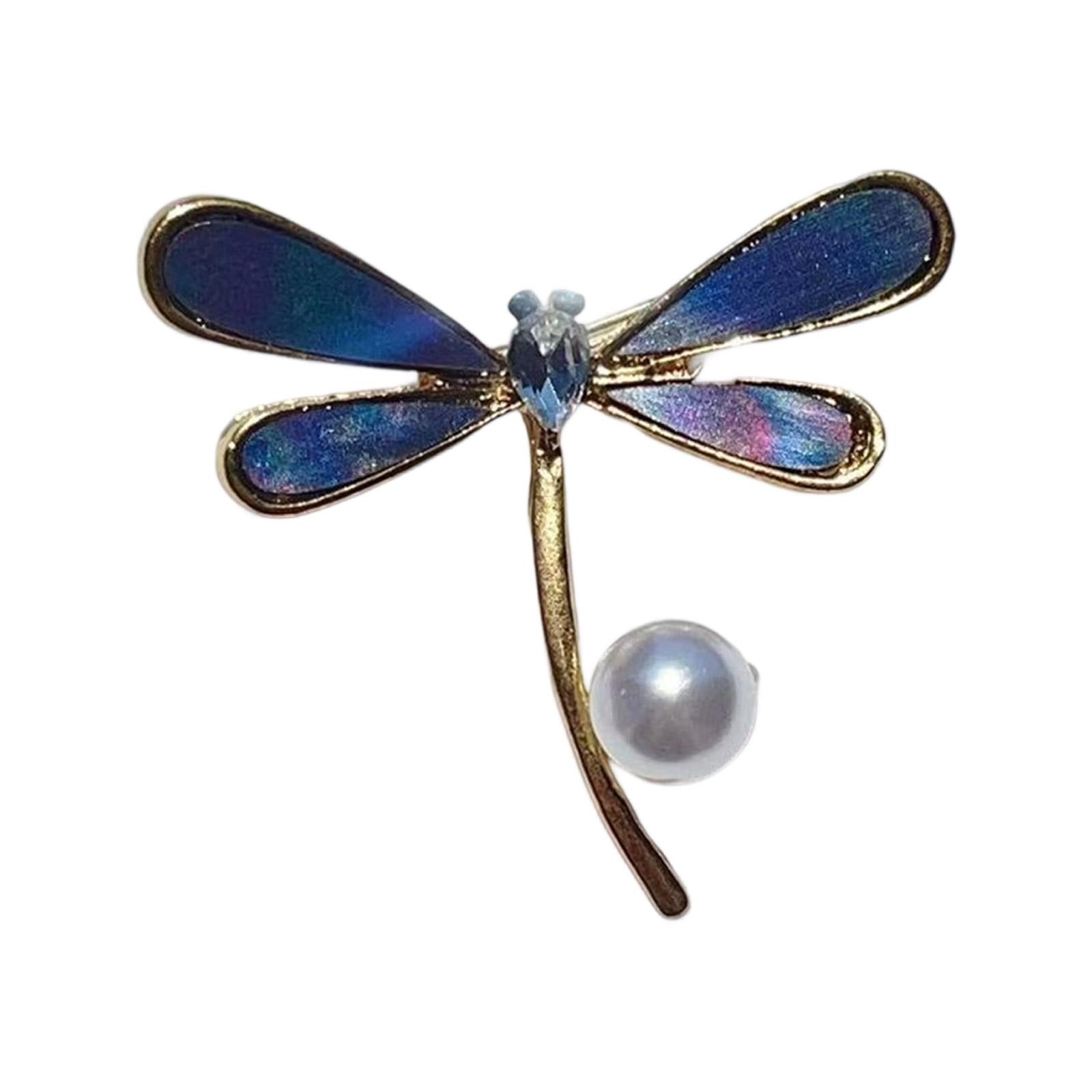 

Elegant Butterfly Brooch With Pearls Designs Dripping Waterdrop Shape Alloy Materials for Women Fashion Accessory 4