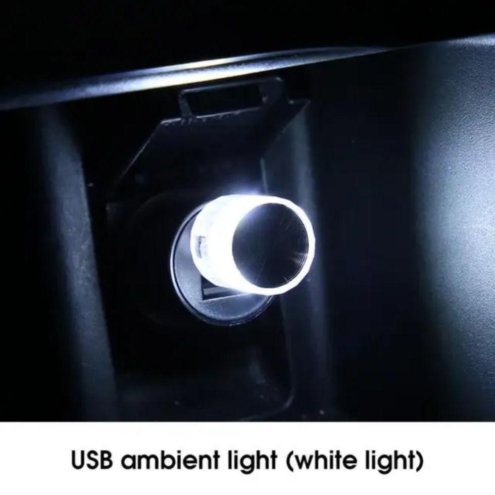 Multicolor Car Ambient Light Colorful Flashing LED Light Universal Atmosphere Lamp