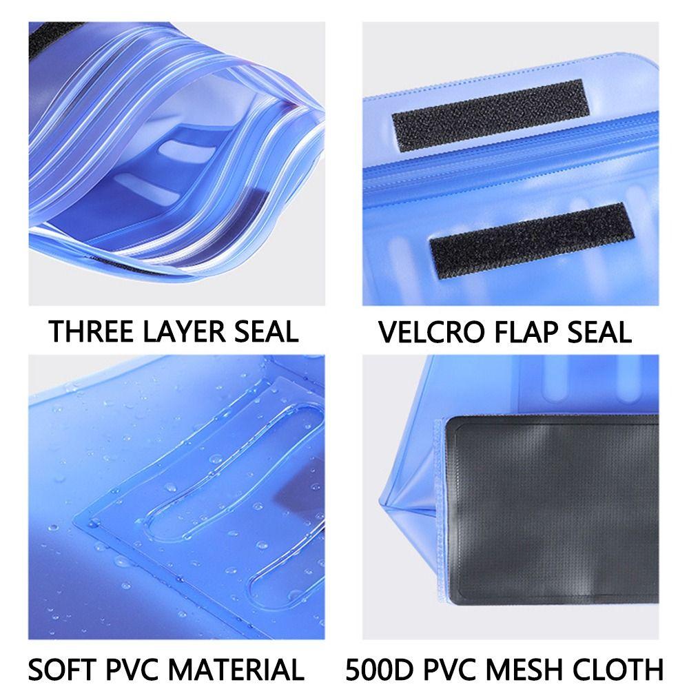 Portable Waist Waterproof Bag Sturdy Waterproof Fanny Bag  Water-sprinkling Festival