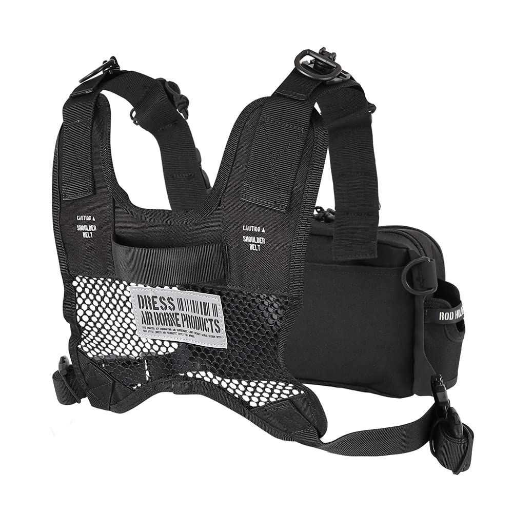 Tactical Chest Fishing Light Game Rod Pliers Large Capacity [DRESS] Bag, Bag, Backpack, Fishing, Ajing, Eging, Holder, Holder,